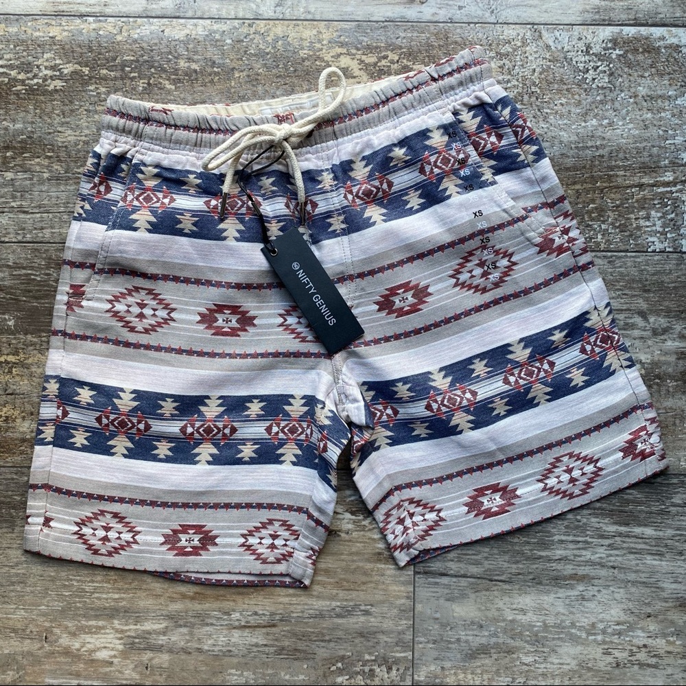 Nifty Genius Steve Jacquard Shorts in Navajo
